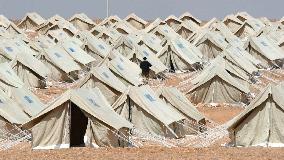 Refugee camp in Jordan